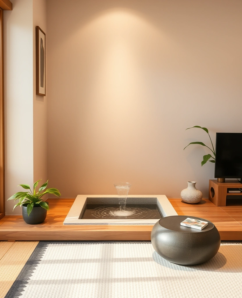 24 Japandi Living Room Designs That Will Transform Your Space into a Zen Paradise! - 19. Calm Soundscapes