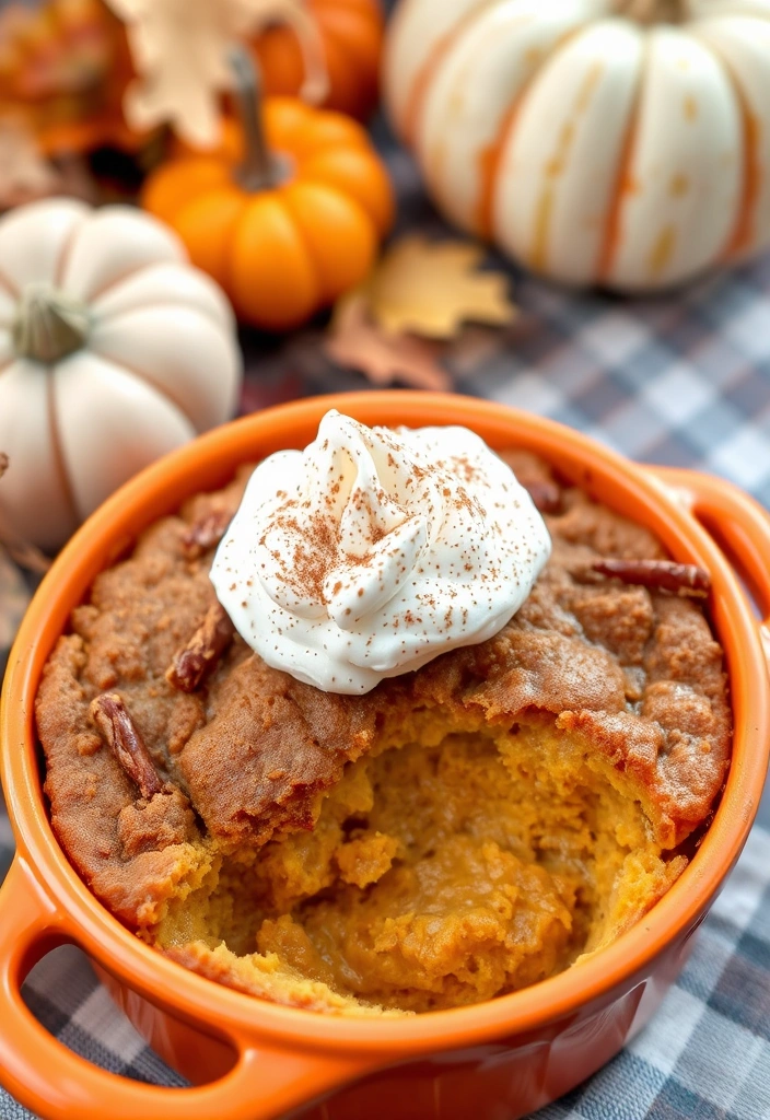 24 Fast and Easy Dump Cake Recipes That Will Make You the Dessert Hero! - 5. Pumpkin Spice Dump Cake