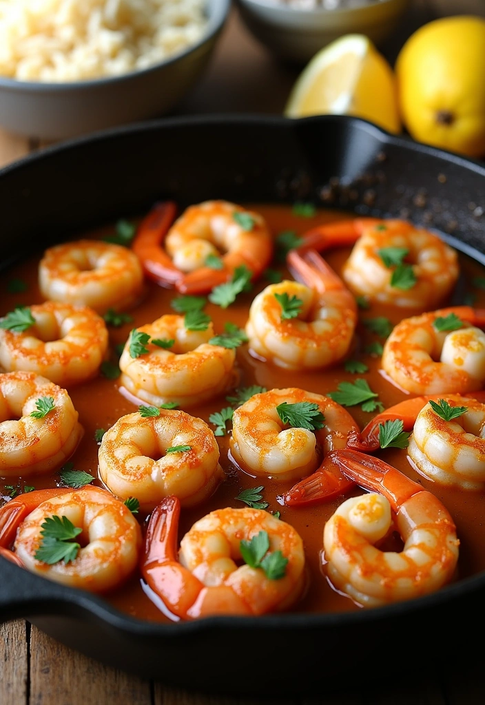 20 Super Easy Dinners with 5 Ingredients or Less (You Won't Believe #12!) - 5. Garlic Butter Shrimp