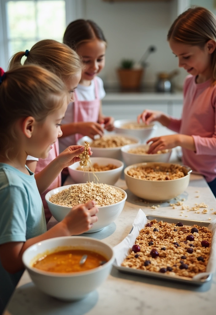 25 Easy Cooking Recipes That Kids Can Make (Fun for the Whole Family!) - 7. Homemade Granola Bars