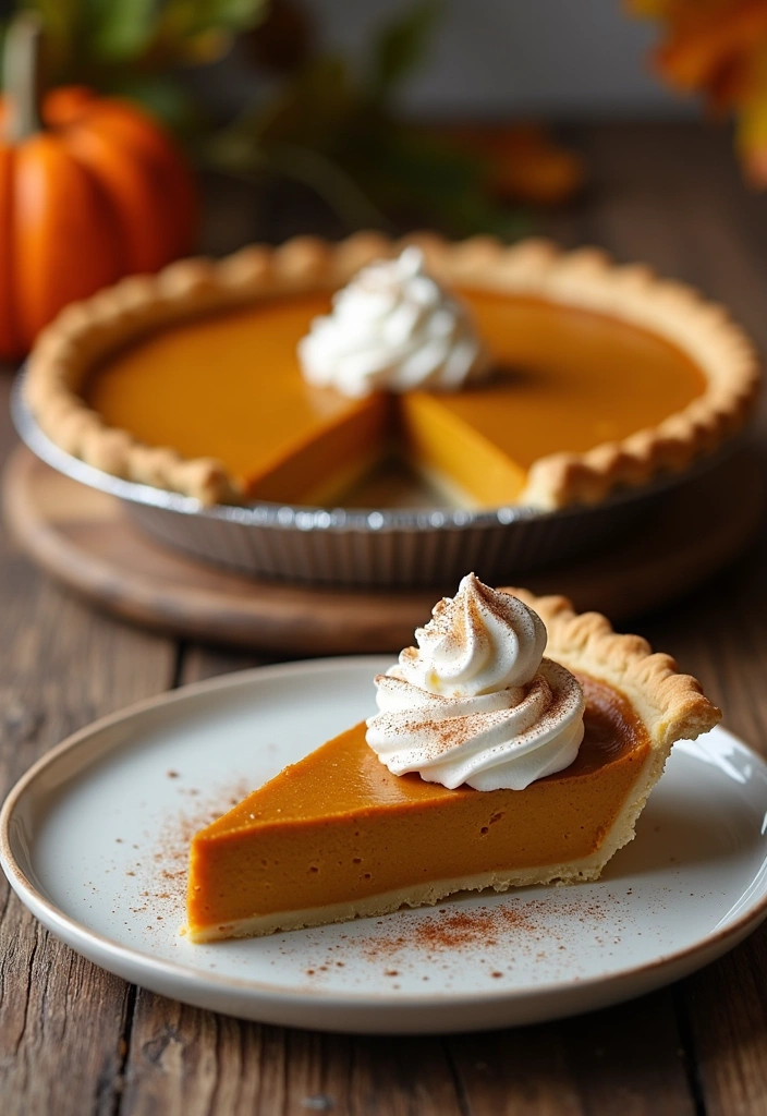 21 Easy 5-Ingredient Pumpkin Pie Recipes That Will Wow Your Guests! - 1. Classic Pumpkin Pie