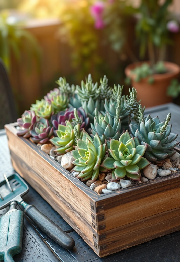 21 Stunning Outdoor Potted Plants Ideas That Will Transform Your Space! - 3. Succulent Arrangements