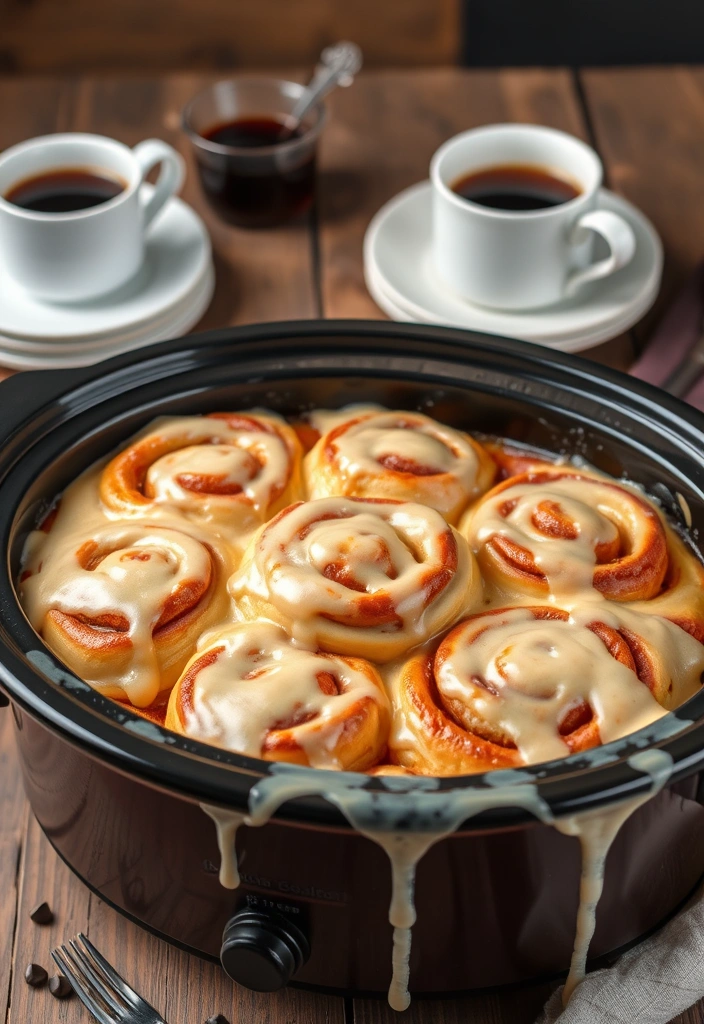 25 Crockpot Desserts You Won't Believe Are This Easy (Get Ready for #13!) - 20. Cinnamon Roll Casserole