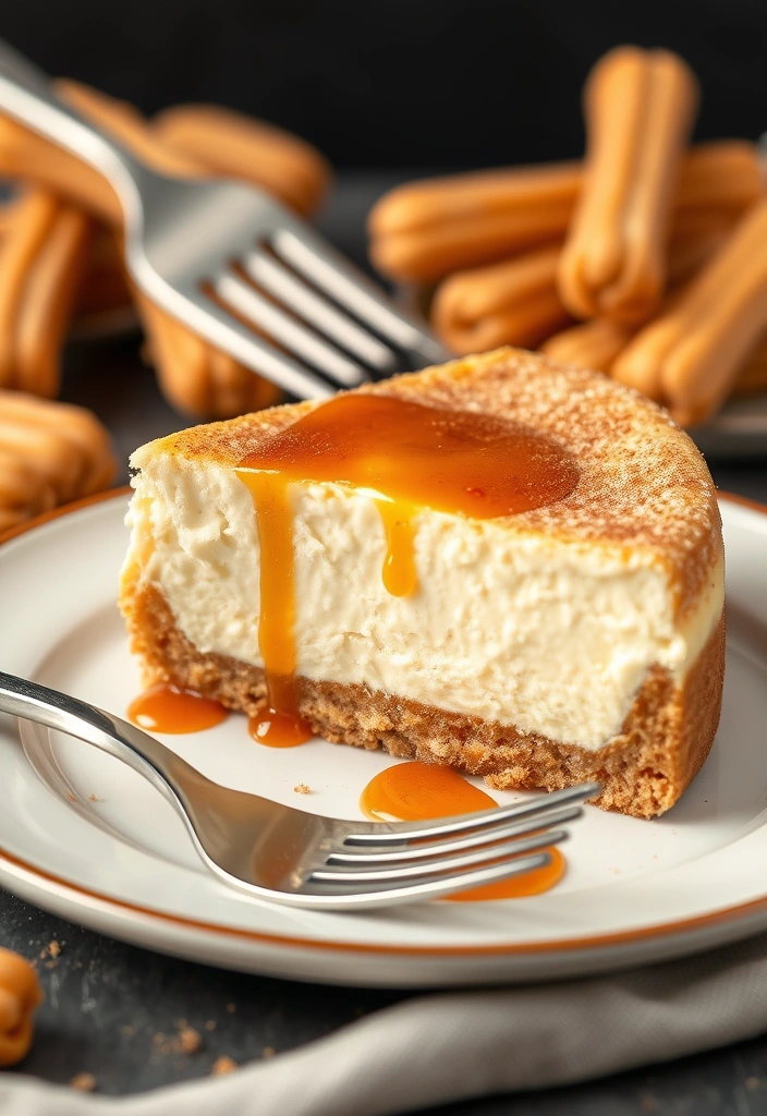 25 Crockpot Desserts You Won't Believe Are This Easy (Get Ready for #13!) - 15. Churro Cheesecake