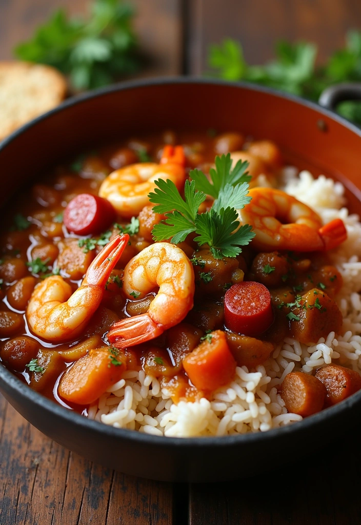 25 Southern Sunday Suppers the Whole Family Will Love (You Won't Believe #12!) - 7. Gumbo