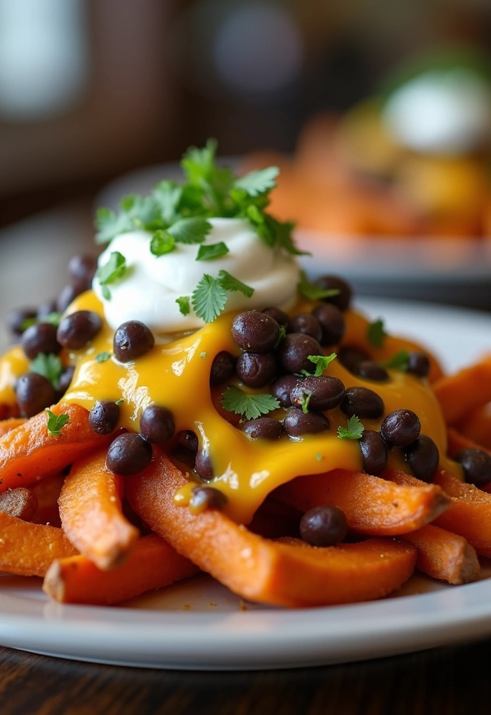 22 Dinner Ideas for Picky Eaters That Even Your Fussiest Kids Will Love! - 13. Loaded Sweet Potato Fries