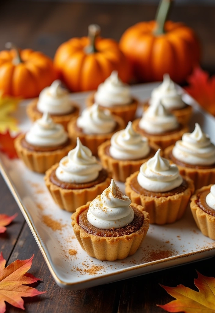 21 Easy 5-Ingredient Pumpkin Pie Recipes That Will Wow Your Guests! - 15. Pumpkin Pie Tarts