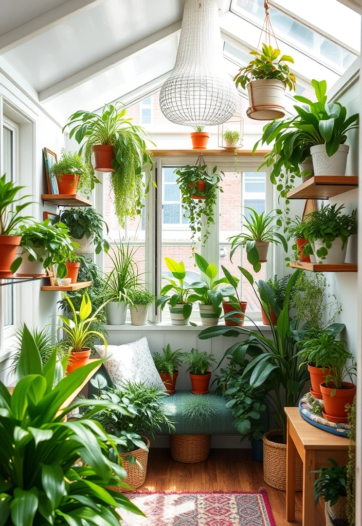 24 Inside Tiny Houses Ideas That Prove Less is More (You Won't Believe #10!) - 20. Fresh Indoor Plants