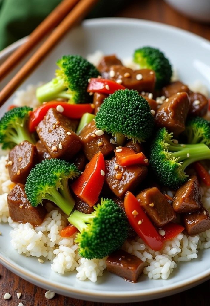 26 Mouthwatering Dinner Ideas with Hamburger Meat That You’ll Crave Tonight! - 11. Beef and Broccoli Stir-Fry