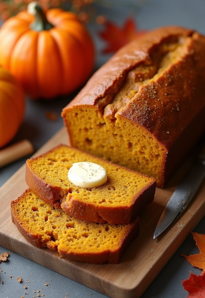 21 Easy 5-Ingredient Pumpkin Pie Recipes That Will Wow Your Guests! - 13. Pumpkin Pie Bread