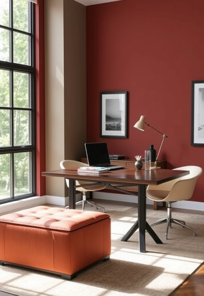 26 Stunning Moody Home Office Inspirations That Will Transform Your Workspace! - 16. Multi-functional Spaces