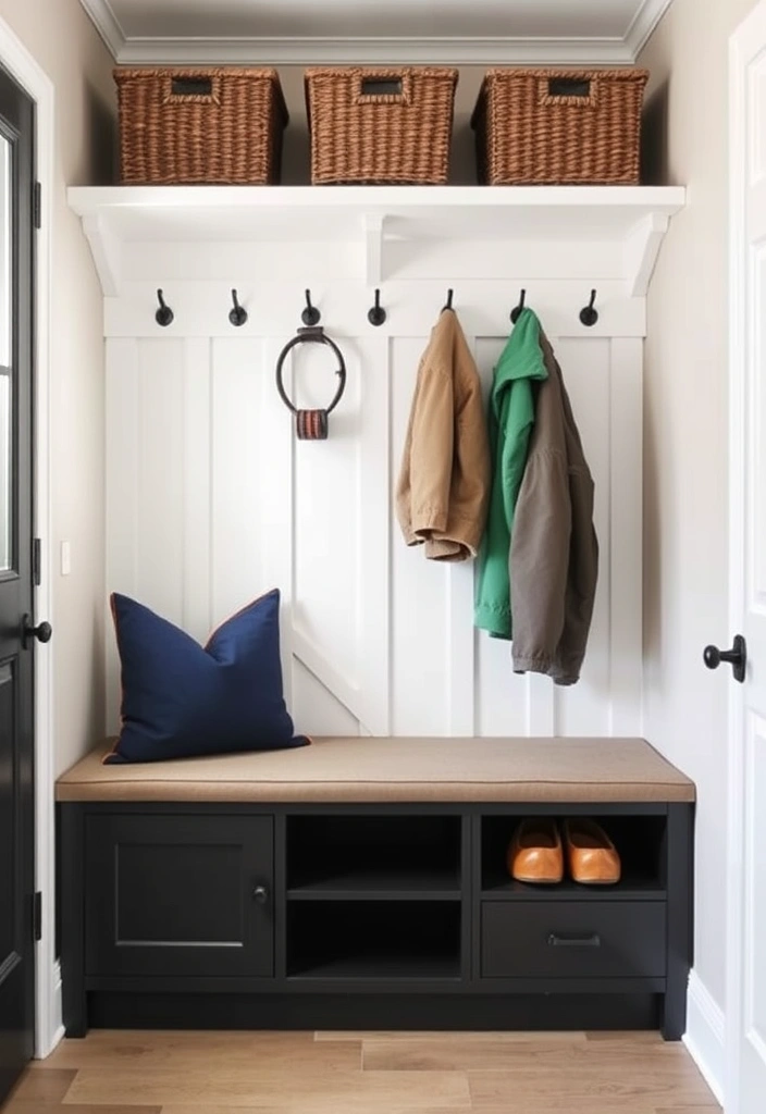 27 Mudroom Laundry Room Ideas That Will Transform Your Space (You Won't Believe #15!) - 2. Functional Built-in Storage