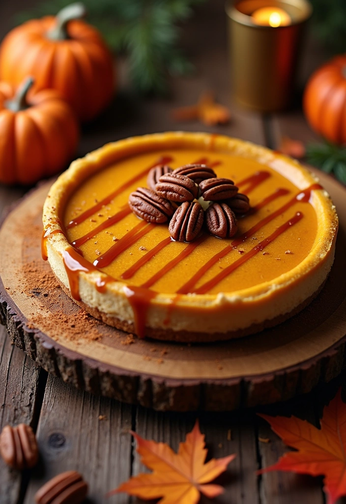 21 Easy 5-Ingredient Pumpkin Pie Recipes That Will Wow Your Guests! - 4. Pumpkin Cheesecake Pie