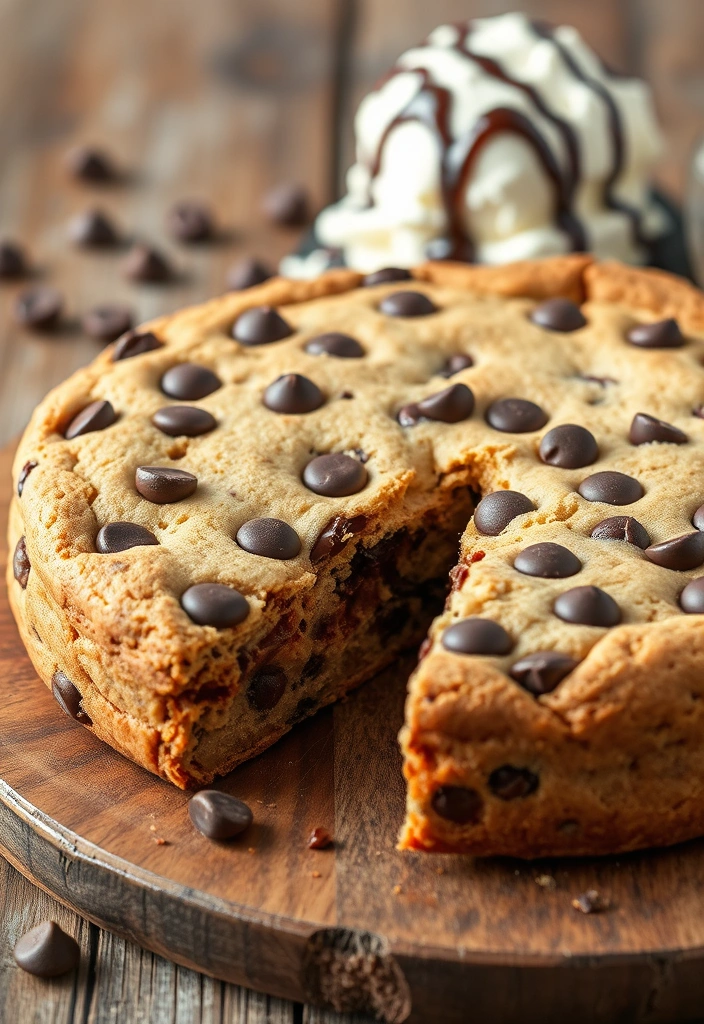 25 Crockpot Desserts You Won't Believe Are This Easy (Get Ready for #13!) - 18. Chocolate Chip Cookie Cake