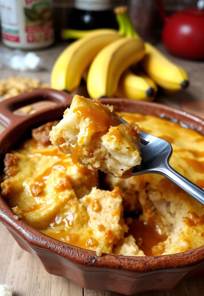 25 Crockpot Desserts You Won't Believe Are This Easy (Get Ready for #13!) - 4. Banana Bread Pudding