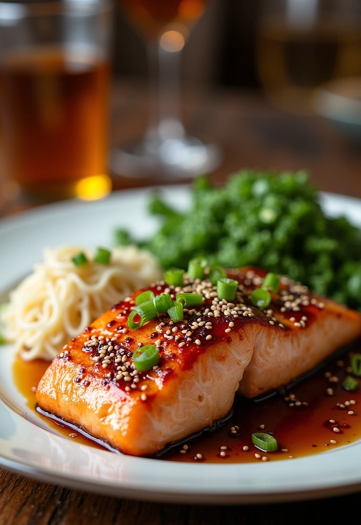 20 Super Easy Dinners with 5 Ingredients or Less (You Won't Believe #12!) - 16. Teriyaki Salmon