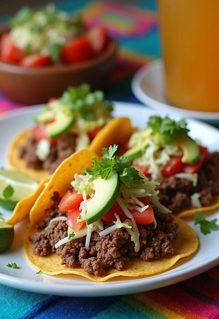 26 Mouthwatering Dinner Ideas with Hamburger Meat That You’ll Crave Tonight! - 10. Beef Tostadas