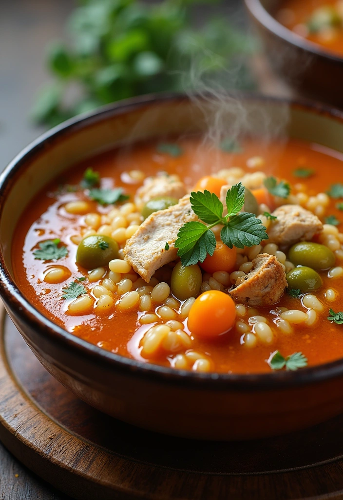 24 One Pot Chicken Orzo Recipes That Will Make You Fall in Love with Dinner! - 7. Chicken Orzo Soup