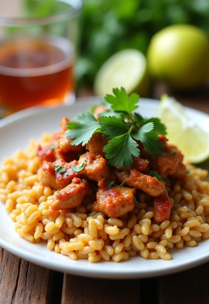 24 One Pot Chicken Orzo Recipes That Will Make You Fall in Love with Dinner! - 11. BBQ Chicken Orzo