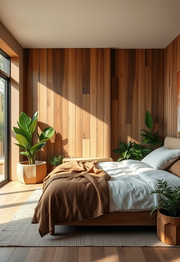 21 Plants in Bedroom Ideas That Will Transform Your Space into a Lush Oasis! - 17. Biophilic Design Elements