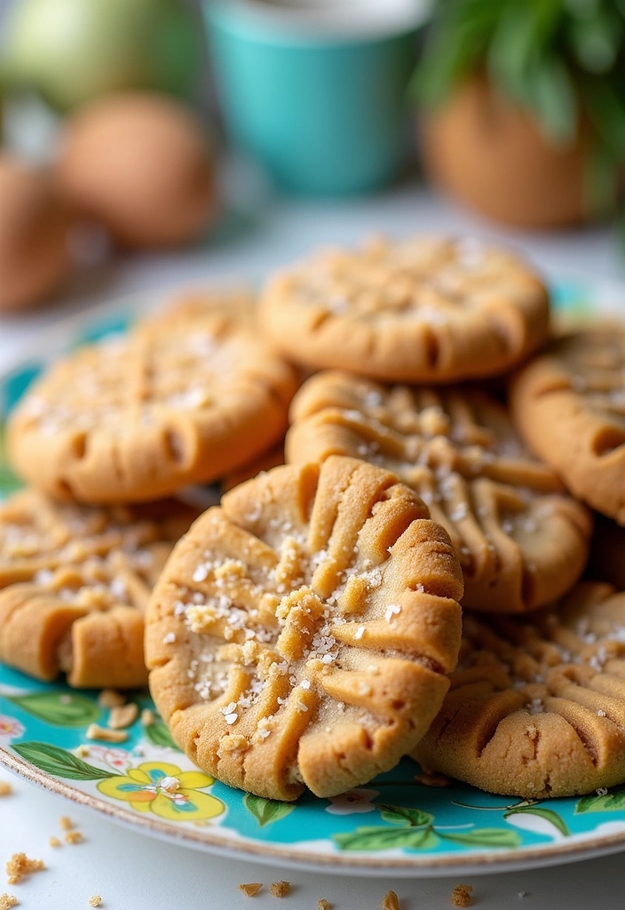 27 Soft Peanut Butter Cookies Recipes That'll Make You Drool! - 6. Peanut Butter Cookies with Coconut