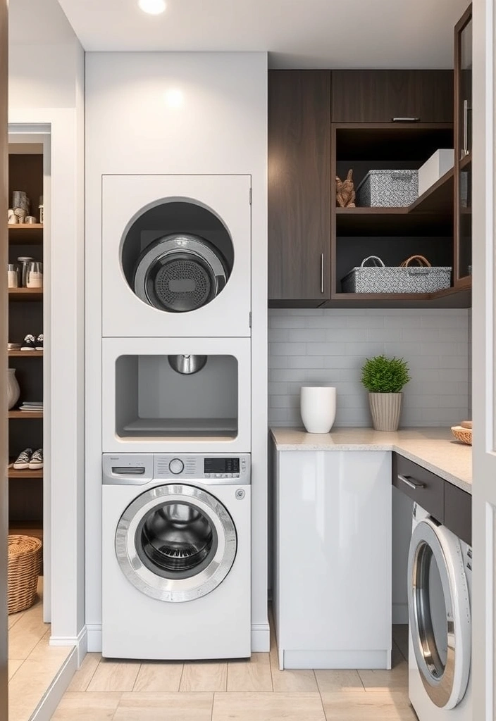 27 Mudroom Laundry Room Ideas That Will Transform Your Space (You Won't Believe #15!) - 15. The Ultimate Laundry Chute