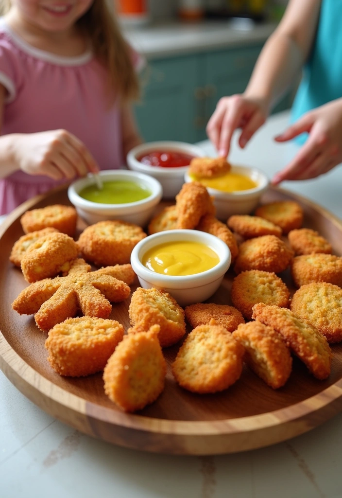 22 Dinner Ideas for Picky Eaters That Even Your Fussiest Kids Will Love! - 2. Fun-Shaped Chicken Nuggets