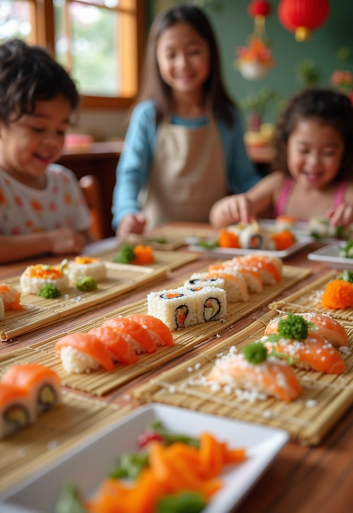 25 Easy Cooking Recipes That Kids Can Make (Fun for the Whole Family!) - 3. DIY Sushi Rolls