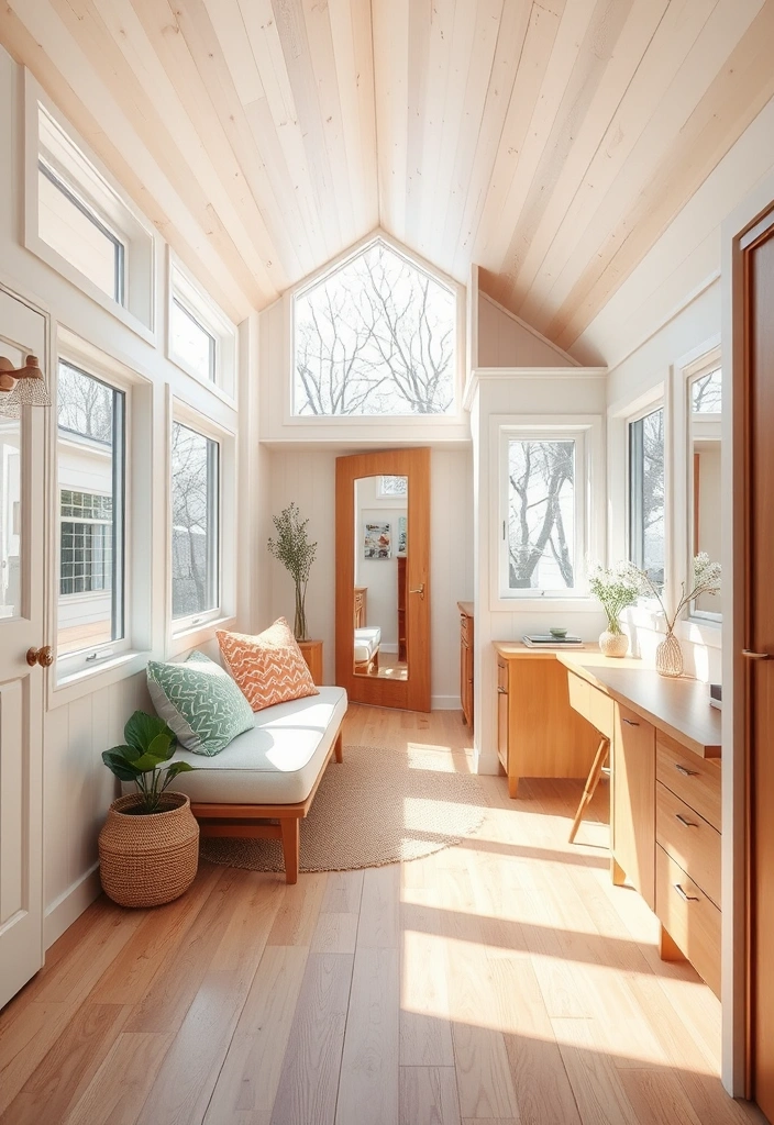 24 Inside Tiny Houses Ideas That Prove Less is More (You Won't Believe #10!) - 5. Bright and Airy Color Palettes