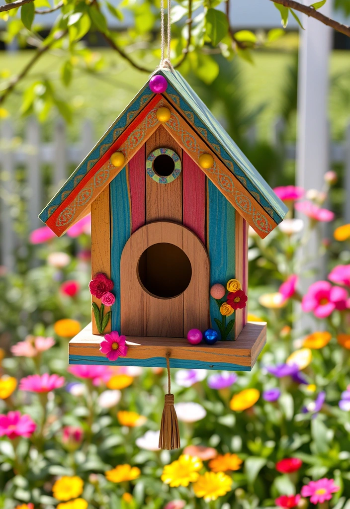 24 Easy Fathers Day Crafts for Kids That'll Make Him Smile! - 19. DIY Birdhouse