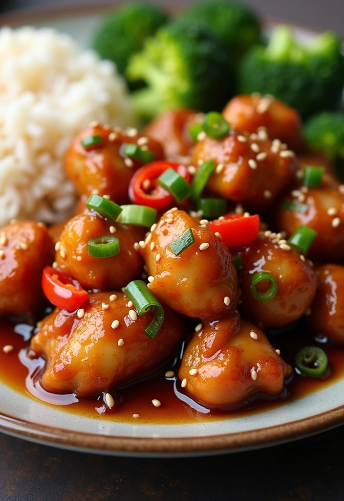 27 Crockpot Chinese Recipes That Will Make You the Star of Dinner Parties! - 9. General Tso’s Chicken