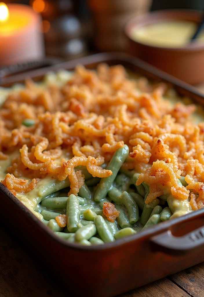 25 Southern Sunday Suppers the Whole Family Will Love (You Won't Believe #12!) - 13. Green Bean Casserole