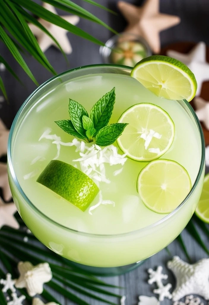 23 Mind-Blowing Punch Recipes That Will Make Your Next Party Legendary! - 14. Coconut Lime Punch