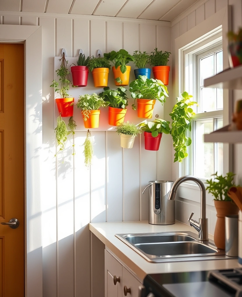 24 Inside Tiny Houses Ideas That Prove Less is More (You Won't Believe #10!) - 27. Indoor Herb Gardens