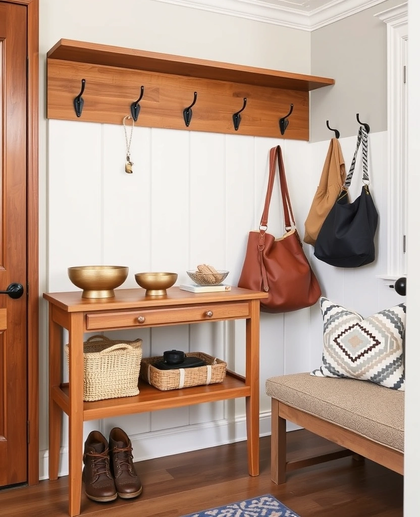 27 Mudroom Laundry Room Ideas That Will Transform Your Space (You Won't Believe #15!) - 22. Functional Drop Zone