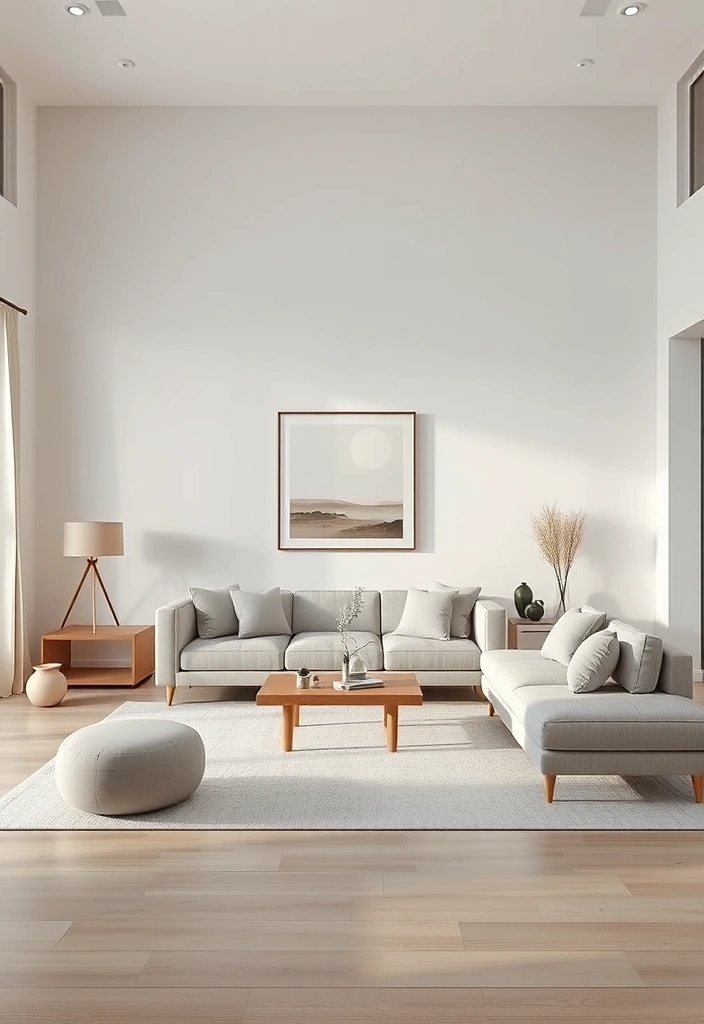 24 Japandi Living Room Designs That Will Transform Your Space into a Zen Paradise! - 11. Neutral Color Palette