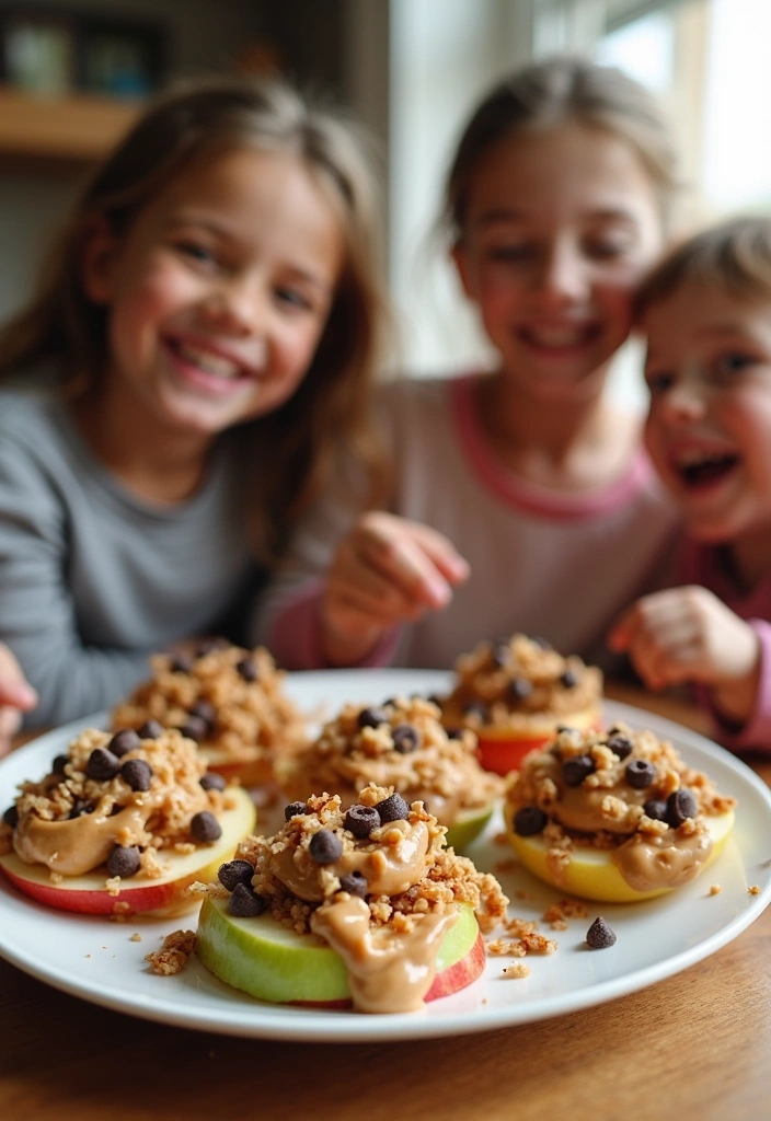 25 Easy Cooking Recipes That Kids Can Make (Fun for the Whole Family!) - 14. Apple Nachos