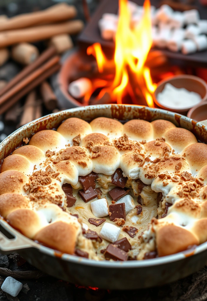 24 Fast and Easy Dump Cake Recipes That Will Make You the Dessert Hero! - 8. S'mores Dump Cake