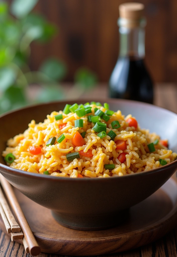 20 Super Easy Dinners with 5 Ingredients or Less (You Won't Believe #12!) - 10. Egg Fried Rice