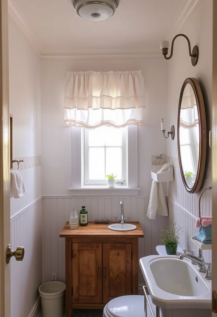 22 Farmhouse Curtain Ideas That Will Transform Your Space (You Won't Believe #15!) - 8. Ruffled Tiered Curtains