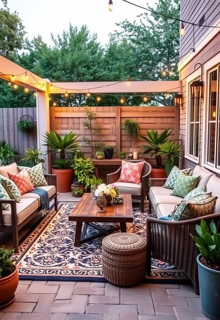 25 Modern Backyard Landscaping Ideas That Will Transform Your Outdoor Space Forever! - 11. Outdoor Living Room