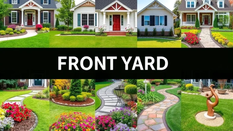 27 Stunning Front Yard Landscaping Ideas That’ll Transform Your Home Into a Neighborhood Showstopper!