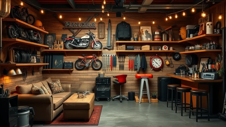 27 Budget Garage Man Cave Ideas That Will Transform Your Space on a Dime!