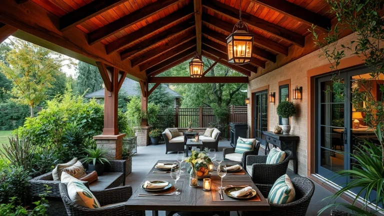 22 Covered Outdoor Patio Ideas That Will Make You Want to Live Outside!