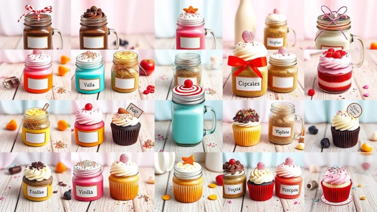 20 Easy Mason Jar Cupcake Ideas That’ll Impress Your Guests (You Won’t Believe #7!)