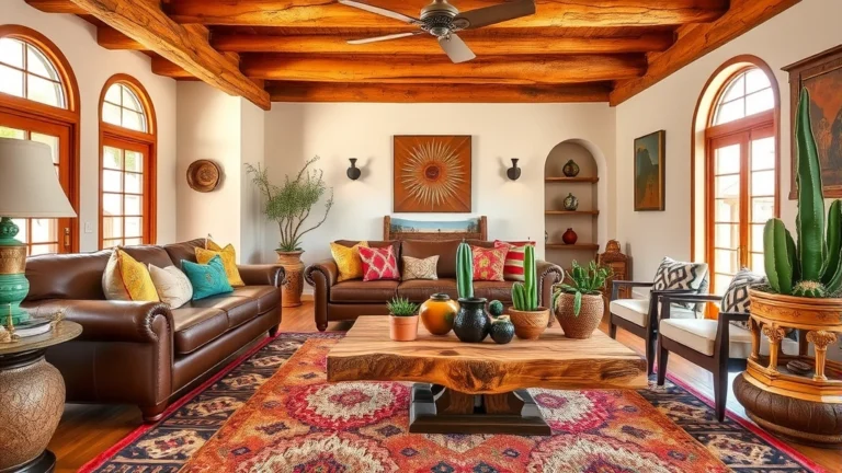 28 Stunning Southwestern Living Room Ideas That’ll Make You Want to Redecorate!