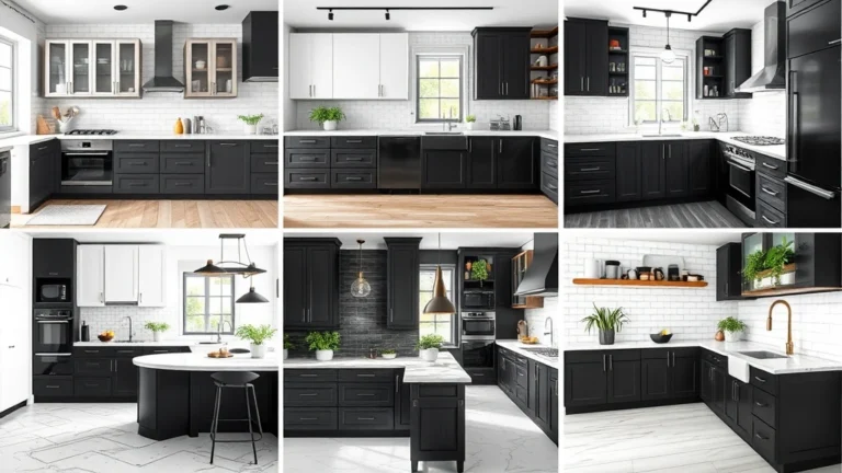 23 Black and White Kitchen Ideas That’ll Make You Fall in Love with Cooking Again!