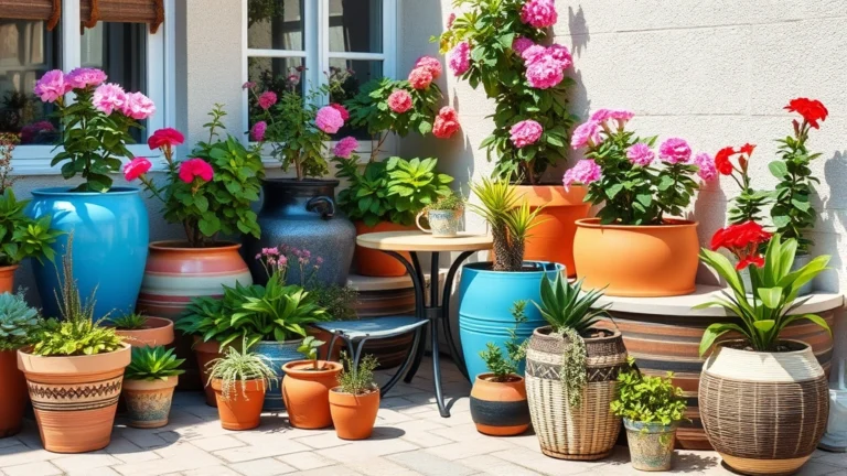 21 Stunning Outdoor Potted Plants Ideas That Will Transform Your Space!