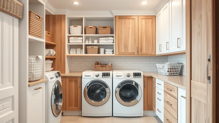 20 Laundry Room Cabinet Ideas That’ll Make You Want to Do Laundry!